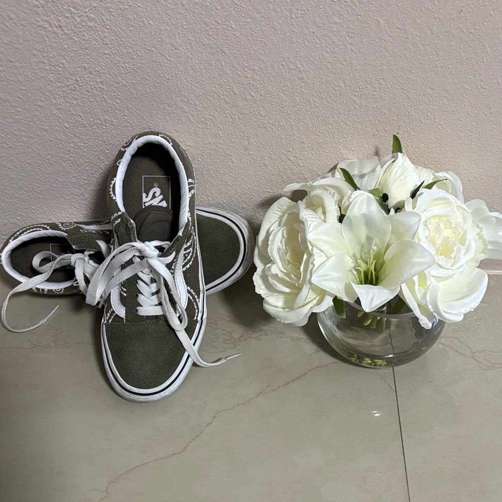 Vans Olive Green Kid’s Shorts